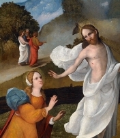 Ludovico Mazzolino. Noli me tangere