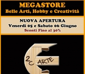 Nuova Apertura MEGASTORE Belle Arti