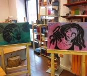 Stencil a Les Mots