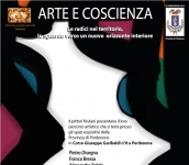Luca Screm alla mostra ARTE E COSCIENZA