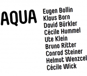 "AQUA" Collettiva con la partecipazione di Bruno Ritter