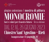Mostra collettiva di pittura - MONOCROMIE - Luci e colori per il nostro futuro - Terza Edizione