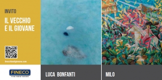 IL VECCHIO E IL GIOVANE 2011-2015. 50 opere d’arte di Milo Lombardo e Luca Bonfanti 