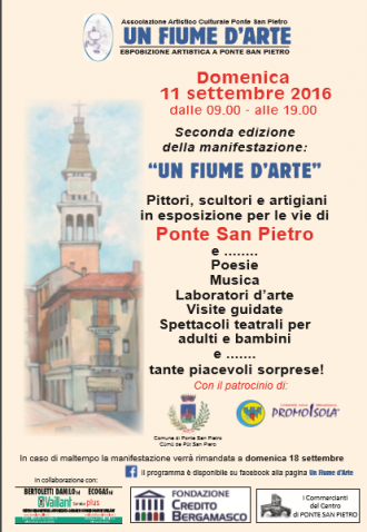 Manifestazione UN FIUME D'ARTE