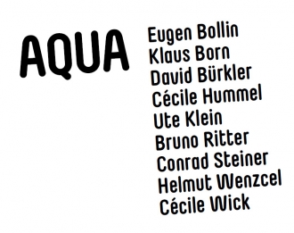 "AQUA" Collettiva con la partecipazione di Bruno Ritter