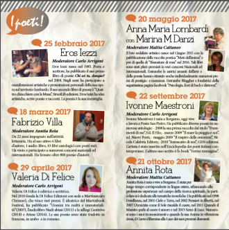 Rassegna poeti "quattro chiacchiere con l'autore" ..