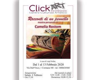 ‘’Racconti di un pennello’’mostra personale di pittura