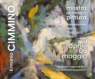  Erminio Cimmino - Personale di Pittura  