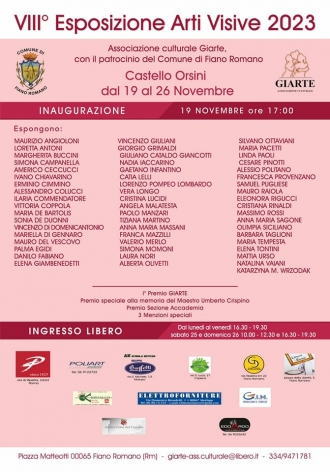 VIII° Esposizione Arti Visive 2023