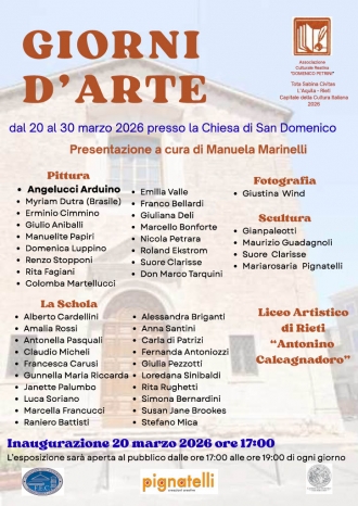 Mostra Collettiva  "Giorni d'Arte" 