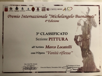 Premiazione Premio internazionele Michelangelo Buonarroti quarta edizione 2018