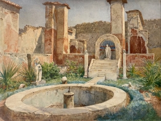 Luigi Bazzani e la casa pompeiana