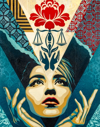 "OBEY: Power to the peaceful"