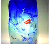 Di vetro e nel vetro Opere di Angelo Rinaldi 1960 - 2010