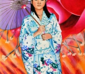 Faustina Aurora Dibenedetto alla collettiva 1° Biennale Internazionale "Città di Lecce"