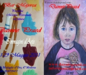 Immagini d'arte. Personale di pittura di Dannie Praed al Bar Majorca di Modena