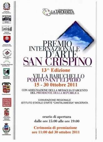13° Edizione del Premio Internazionale d’Arte “San Crispino”